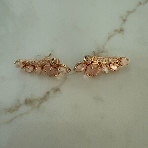 Vintage Kendra Scott ear climbers in rose gold